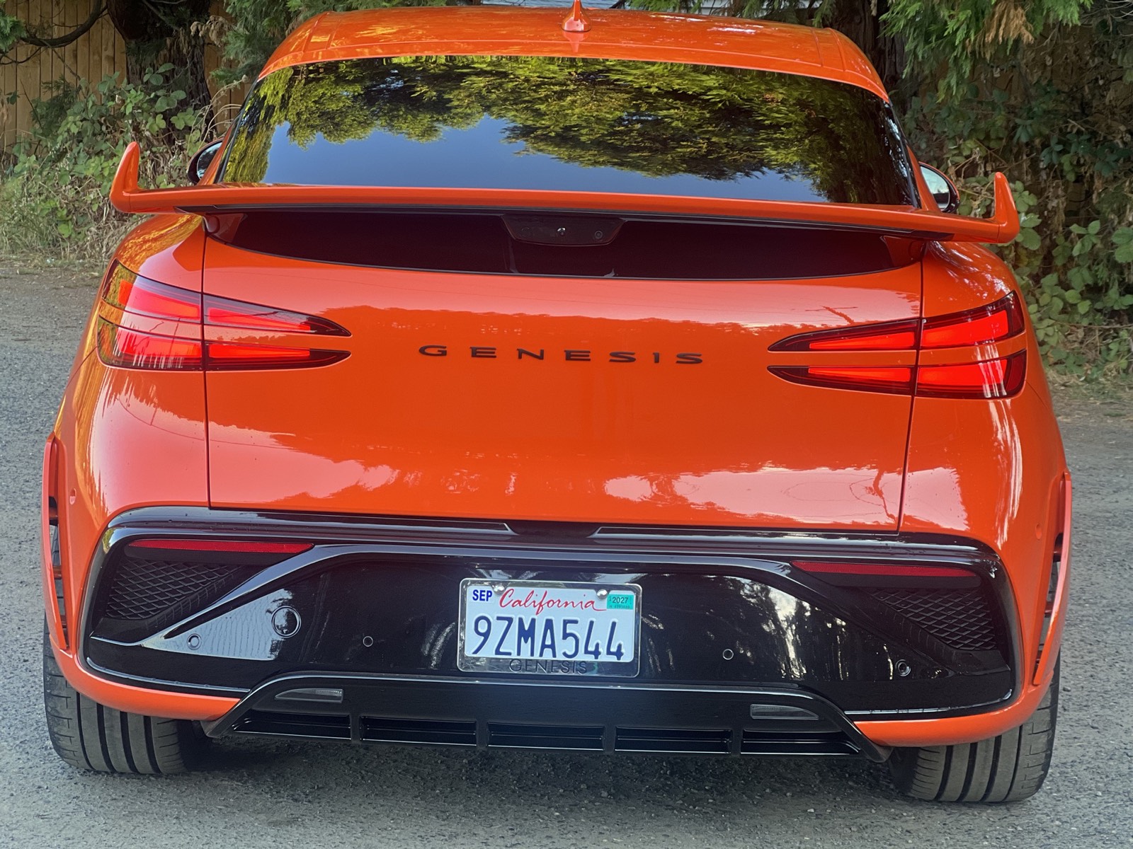 2027 Genesis GV60 Magma rear view